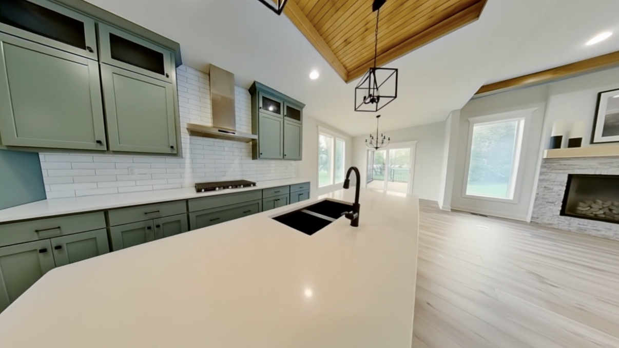 Static real estate photo